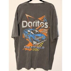 Doritos Shirt Mens Size 2XL Black Cool Ranch Race Car Graphic Doritos Racing Tee